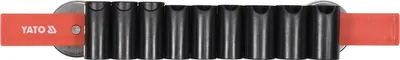 Produktbild von Yato YT-08354, Magnetischer Werkzeughalter, 2,7 kg, Zange, Schraubendreher, Universal, ABS, Schwarz, Rot, 9 Stück(e)