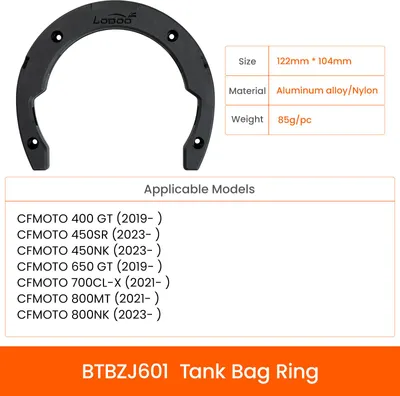 Immagine prodotto di LOBOO Supporto per borsa da serbatoio CFMOTO