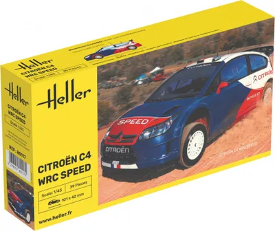 Produktbild von Heller Citroen C4 WRC ´10 1:43, 80117