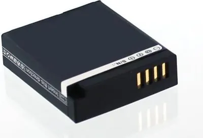 Produktbild von Akku für Panasonic LUMIX DMC-GM5K Li-Ion 7,2 Volt 600 mAh schwarz.