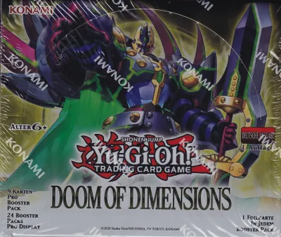 Produktbild von Yu-Gi-Oh! TCG Doom of Dimensions Booster Display (24) *Deutsche Version*