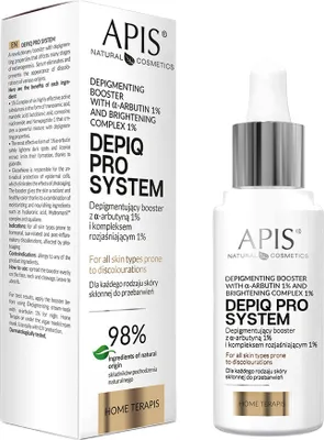 Zdjęcie produktu dla Apis Depiq Pro System Booster depigmentujący do twarzy 30ml