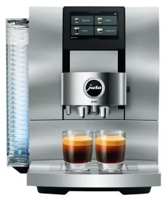 Zdjęcie produktu dla JURA Z10 (EB), Ekspres do espresso, 2,4 l, Ziarna kawy, Wbudowany młynek, 1450 W, Aluminium, Biały
