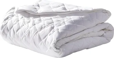 Produktbild von 2 Stück Steppdecke 135x200 cm Leichte Mikrofaser Sommerdecke Weiß Diamant-Steppung Bettdecke
