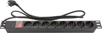 Image de Good Connections 19" PDU Steckdosenleiste 8-fach
