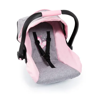 Obrázek produktu pro Bayer Design 67933AA Autosedačka pro panenky EasyGo, příslušenství pro panenky, vhodná do kočárku pro panenky Vario, s potahem, 46 cm