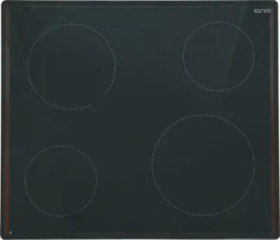 Produktbild von Whirlpool Ignis 481010623706 Glaskeramikplatte Glasplatte Ersatzplatte mit aufgeklebtem Befestigungsrahmen AKL4990NE für Kochfeld Kochmulde