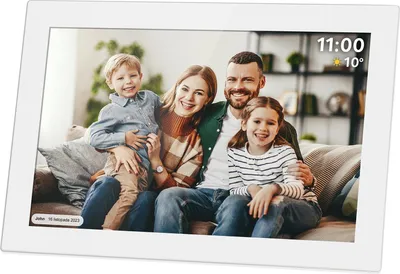 Zdjęcie produktu dla Kruger&Matz FRAMEO 10,1" Cyfrowa Ramka na Zdjęcia Wi-Fi - Biała