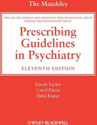 Immagine prodotto di The Maudsley Prescribing Guidelines in Psychiatry