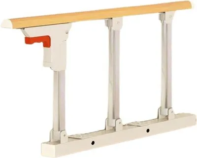 Produktbild von Famanu Bettgitter Zusammenklappbar - Sicherheitsgeländer für Senioren - Antirutsch - 70x40cm