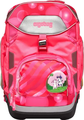 Produktbild von ergobag pack 6-tlg. Schulrucksack-Set NEO Edition KuntBärbuntes Einhorn