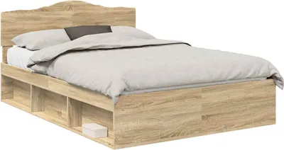 Obrázek produktu pro vidaXL Rám postele Sonoma 140 x 190 cm z masivního borovicového dřeva