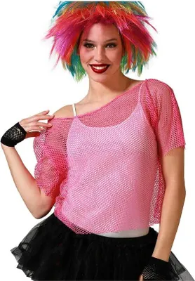 Produktbild von Atosa Netz-t-shirt Rosa  Rosa One Size