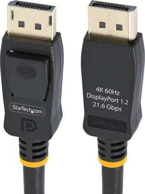 Immagine prodotto di StarTech.com Cavo DisplayPort  VESA da 2m - 10 Pezzi - Cavetto Display Port 1.2 4K 60Hz UHD, cavo monitor DP a DP, connettori DP con chiusure a scatto