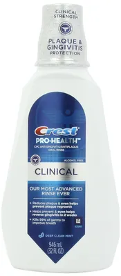 Productafbeelding van Crest - Mondwater voor Mondhygiëne 946ml - Pro-Health Clinical - Alcoholvrij