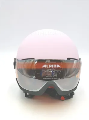 Produktbild von ALPINA Unisex Kinderskihelm ZUPO VISOR Q LITE rose matt 54 58 cm Schneehelme Snowboardhelm Innovation