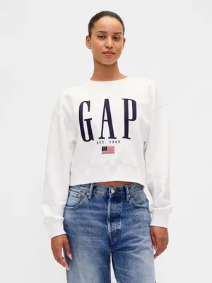 Obrázek produktu pro Mikina GAP Oversize s logem VintageSoft, velikost S