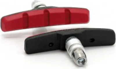 Obrázek produktu pro Brzdové čelisti XLC V-Brake BS-V01 sada 4 ks, 70 mm, černá/červená
