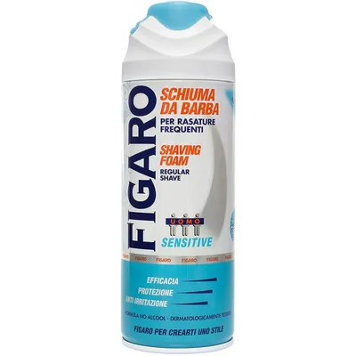 Produktbild von Figaro Rasierschaum Spender für SENSITIVE Haut 400 ml