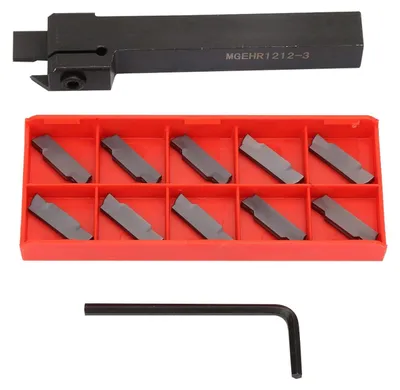 Imagen del producto de Soporte para fresas helicoidales para torno, con 10 insertos
