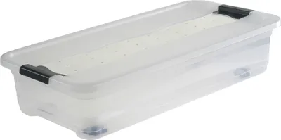 Produktbild von keeeper Kristallbox mit Rollen 33 L 79,5 x 39,5 x 18 cm