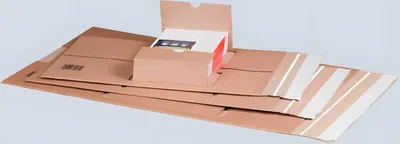 Produktbild von Universalverpackung A3 braun, haftklebend, Aufreißfaden,