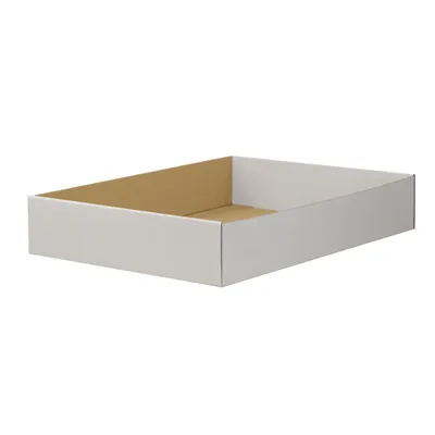 Produktbild von KAPAK Offenes Kuchen Tray Weiß 40x30x7 cm