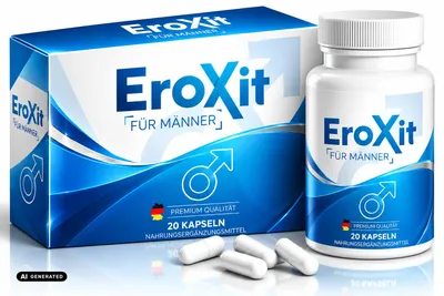 Produktbild von Eroxit Männer | mit Traubenkernextrakt | Maca-Pulver, KI-generiertes Bild