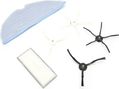 Zdjęcie produktu dla Mop czyszczący -filtr ściereczkowy -element -szczotka -zestaw -zamiennik do robota zamiatającego T7S T7plus S7
