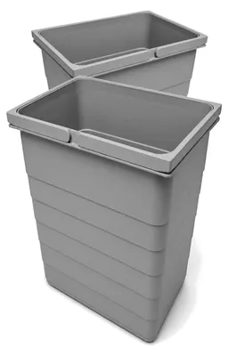 Zdjęcie produktu dla ninka zestaw pojemników 5055.94 eins2vier 2 x 8 l jasnoszary