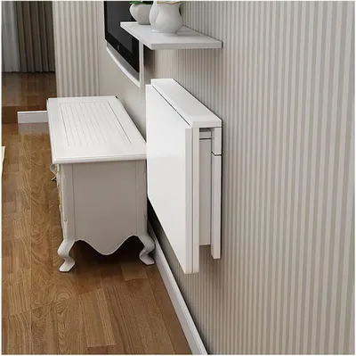 Produktbild von Wandklapptisch - Wandtafel - Klappbare Tafel - Platzsparender Schreibtisch - Kinder-Schreibtisch