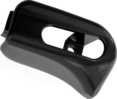 Immagine prodotto di Tappo di copertura per supporto aletta parasole destra metallo nero compatibile con Mercedes SL R129 W124