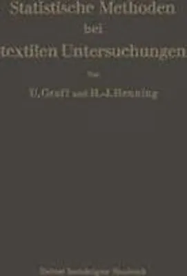 Zdjęcie produktu dla Statistische Methoden bei textilen Untersuchungen