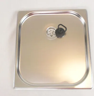 Immagine prodotto di 1 1/2" lavello in acciaio inox Sgocciolatoio 354x325x20 mm Tavola di drenaggio Market
