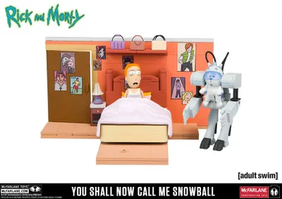 Produktbild von McFarlane Toys Rick and Morty Medium Bauset You Shall Now Call Me Snowball MCF12856-7