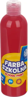 Imagen del producto de Pintura témpera para póster, Astra, 250 ml - Rojo, 301217012