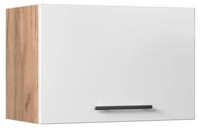 Produktbild von Hängeschrank Vicco Fame-Line Weiß Hochglanz/Goldkraft Eiche 60 cm, Model 61557