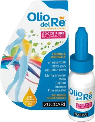 Imagen del producto de Zuccari Olio Del Re, gotas balsámicas, 10 ml