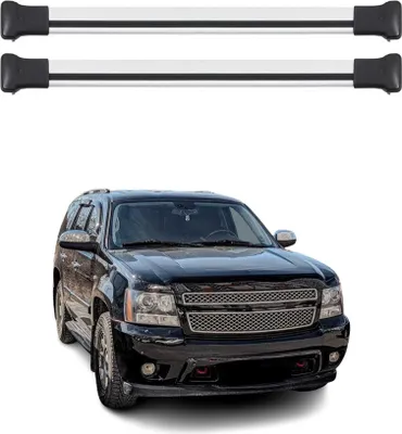 Obrázek produktu pro 2007-2014 Chevrolet Tahoe Příčné střešní nosiče z hliníku, šedé