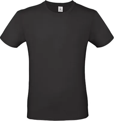 Produktbild von B&C TU01T | Herren T-Shirt E150 / -100  - Farbe: Black - Größe: XS
