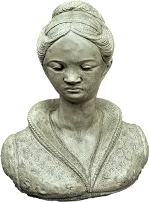 Immagine prodotto di Bellissimo busto in pietra fusa di Elisabetta, perfetto per il giardino, la terrazza o il giardino antistante, resistente al gelo, alle intemperie e nuovo 36 cm H, SU-B-2271