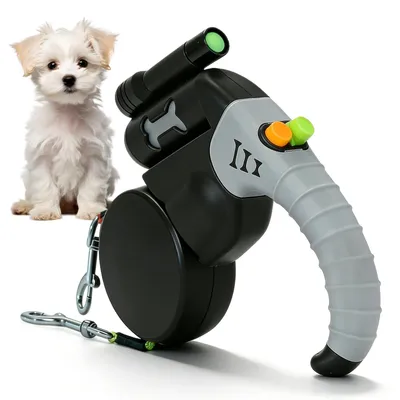 Obrázek produktu pro Výsuvný vodítko pro dva psy - 3 metry