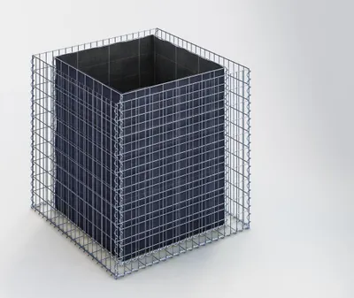 Immagine prodotto di Letto rialzato rettangolare 100 cm x 100 cm x 100 cm (L x H x P), dimensione della rete 5 x 10 cm, spessore della parete 10 cm