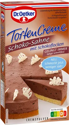 Produktbild von Dr.Oetker Tortencreme Schoko-Sahne 150g