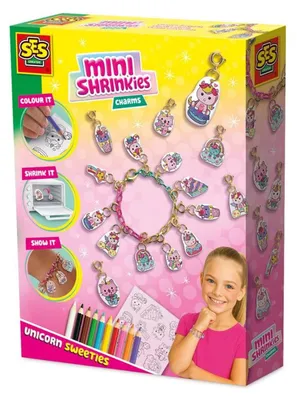 Produktbild von Ses Mini-Shrinkies-Anhänger Einhorn