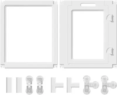 Productafbeelding van Everfront Transparante acryl plastic hondenren voor binnen, voor puppy, kat, konijn, huisdierren, transparant
