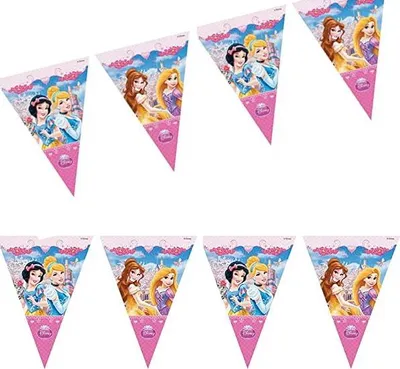 Produktbild von Disney Princess Glamour - Plastik Flaggen Banner
