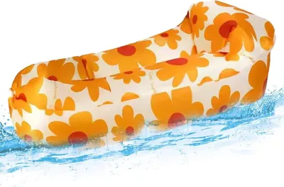 Produktbild von Luftsofa Liege - Aufblasbare Liege für den Strand, wasserdicht | Leichte und tragbare Bauweise, schnelles Aufblasen, ideal für Camping und Pool