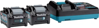 Obrázok produktu pre Súprava zdroja Makita ( 191J97-1 ) 2x BL 4040 batéria 40 V max. 4,0 Ah XGT + nabíjačka DC 40 RA + Makpac