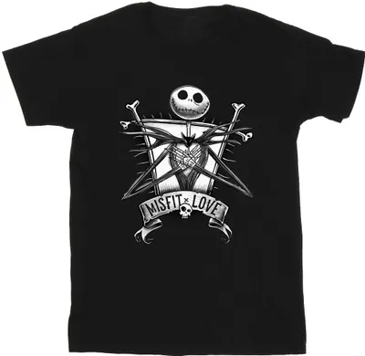 Produktbild von Disney - "The Nightmare Before Christmas" T-Shirt für Herren BI43851 (3XL) (Schwarz)